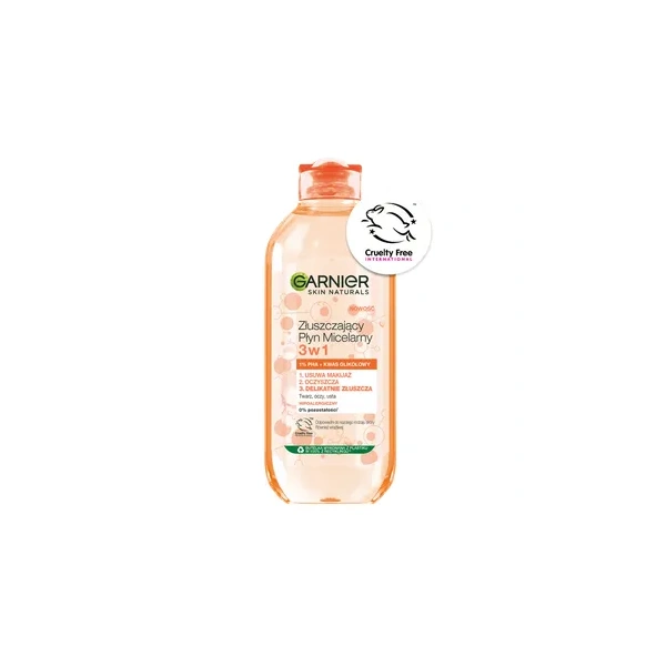 GARNIER Skin Naturals płyn micelarny 3w1 PHA 400ml