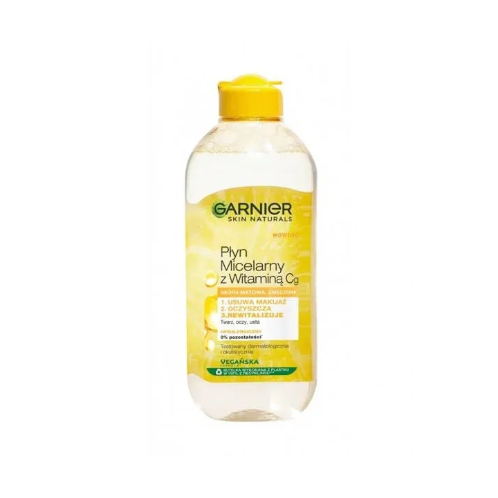 GARNIER Skin Naturals płyn micelarny z Witaminą Cg 400ml