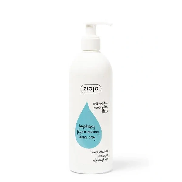 ZIAJA Anti-Pollution łagodzący płyn micelarny 390ml