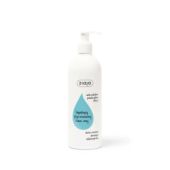 ZIAJA Anti-Pollution łagodzący płyn micelarny 390ml