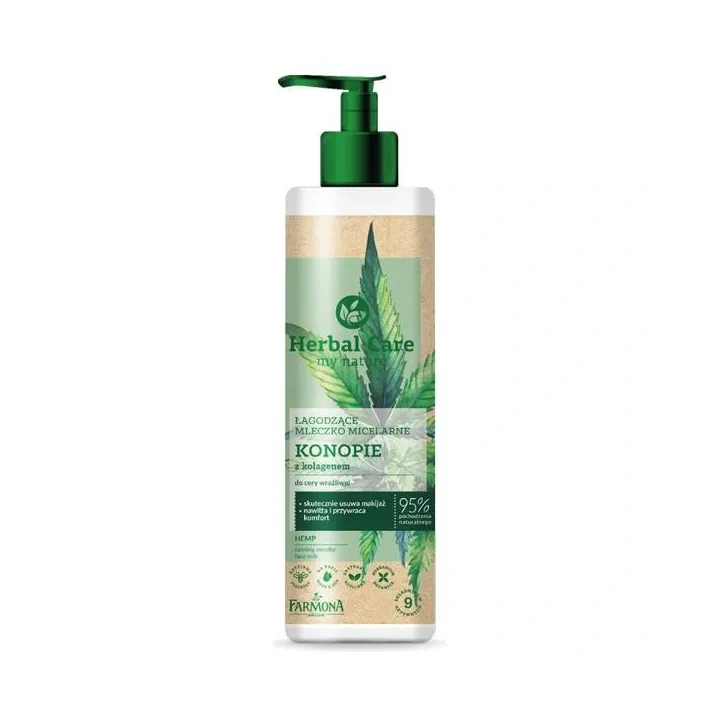 FARMONA Herbal Care Mleczko micelarne Konopie 400ml