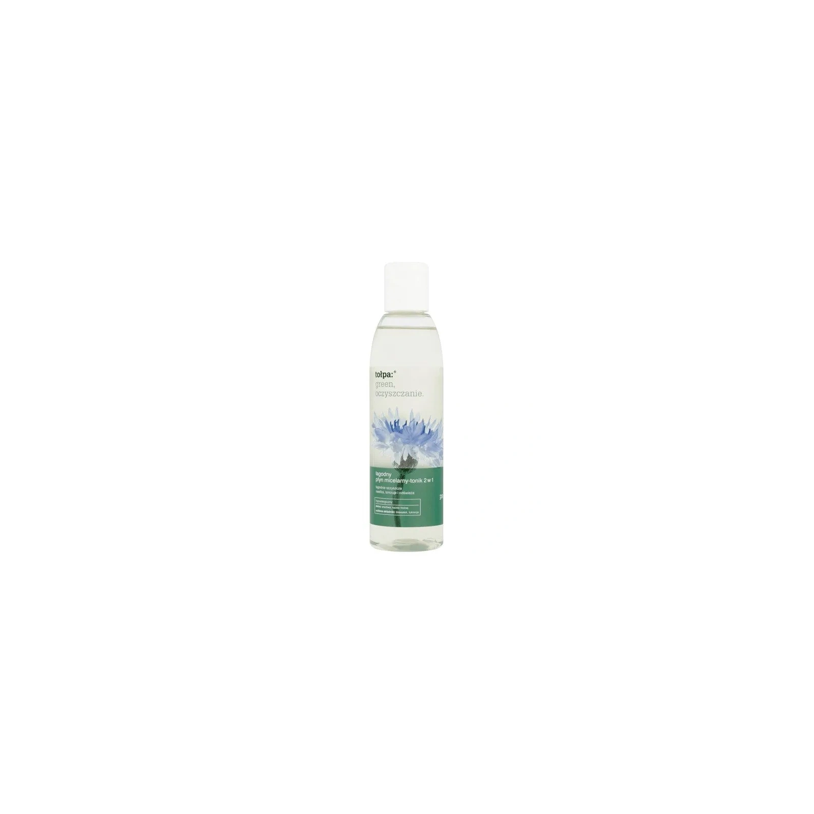 TOŁPA Green Oczyszczanie łagodny płyn micelarny-tonik 2w1 200ml