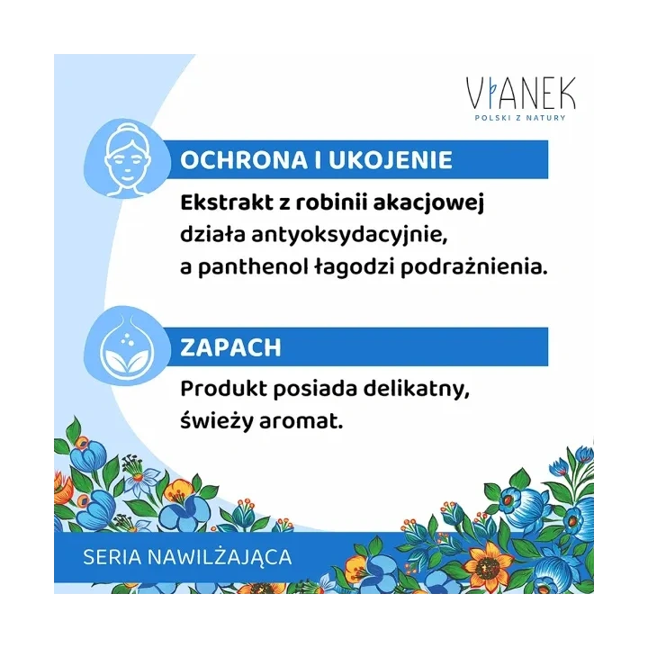 SYLVECO Vianek Nawilżająca płyn micelarny do cery suchej i wrażliwej 200ml
