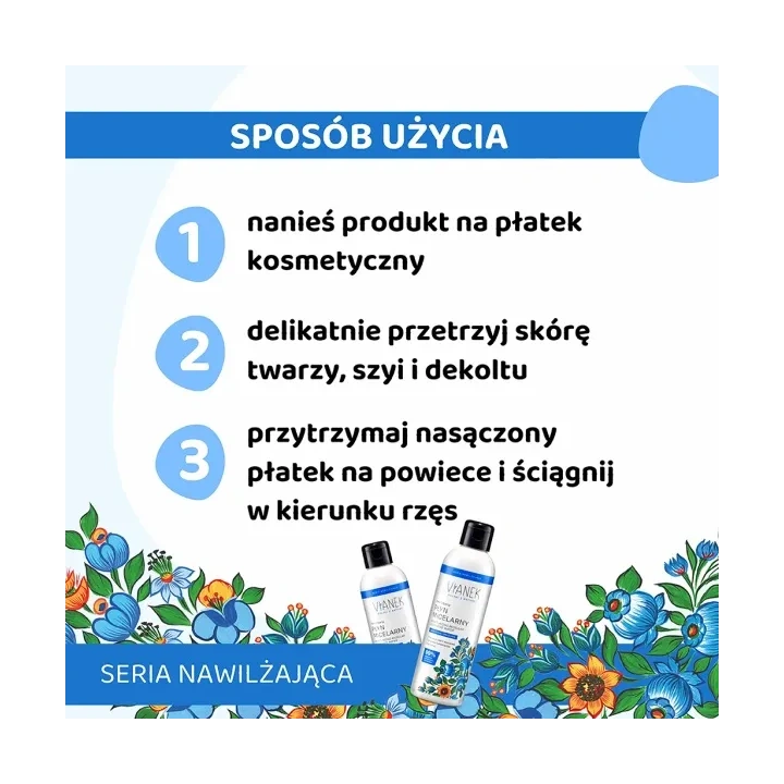 SYLVECO Vianek Nawilżająca płyn micelarny do cery suchej i wrażliwej 200ml