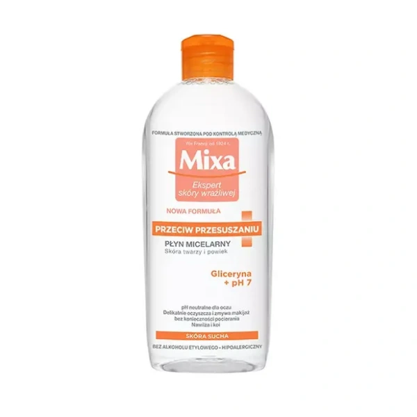 MIXA Przeciw Przesuszeniom płyn micelarny 400ml