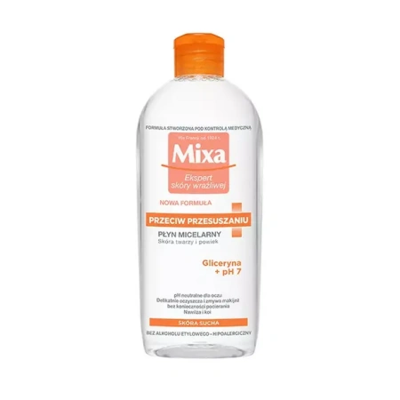 MIXA Przeciw Przesuszeniom płyn micelarny 400ml