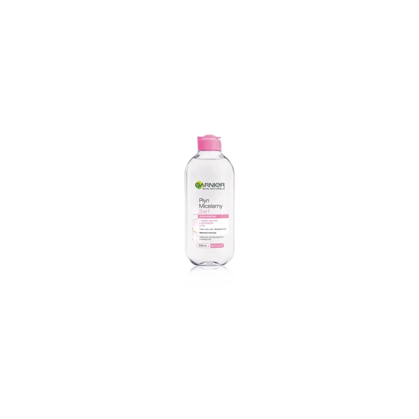 GARNIER Skin Naturals płyn micelarny 3w1 skóra wrażliwa 400ml