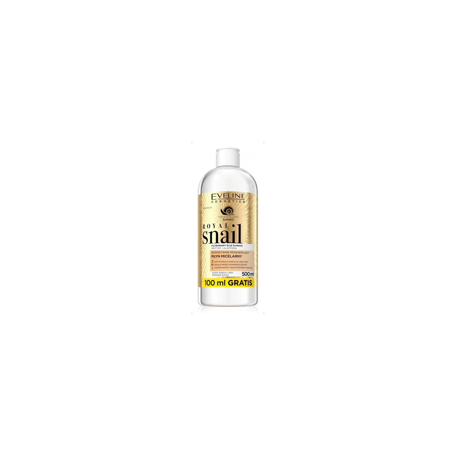 EVELINE Royal Snail płyn micelarny 3w1 500ml