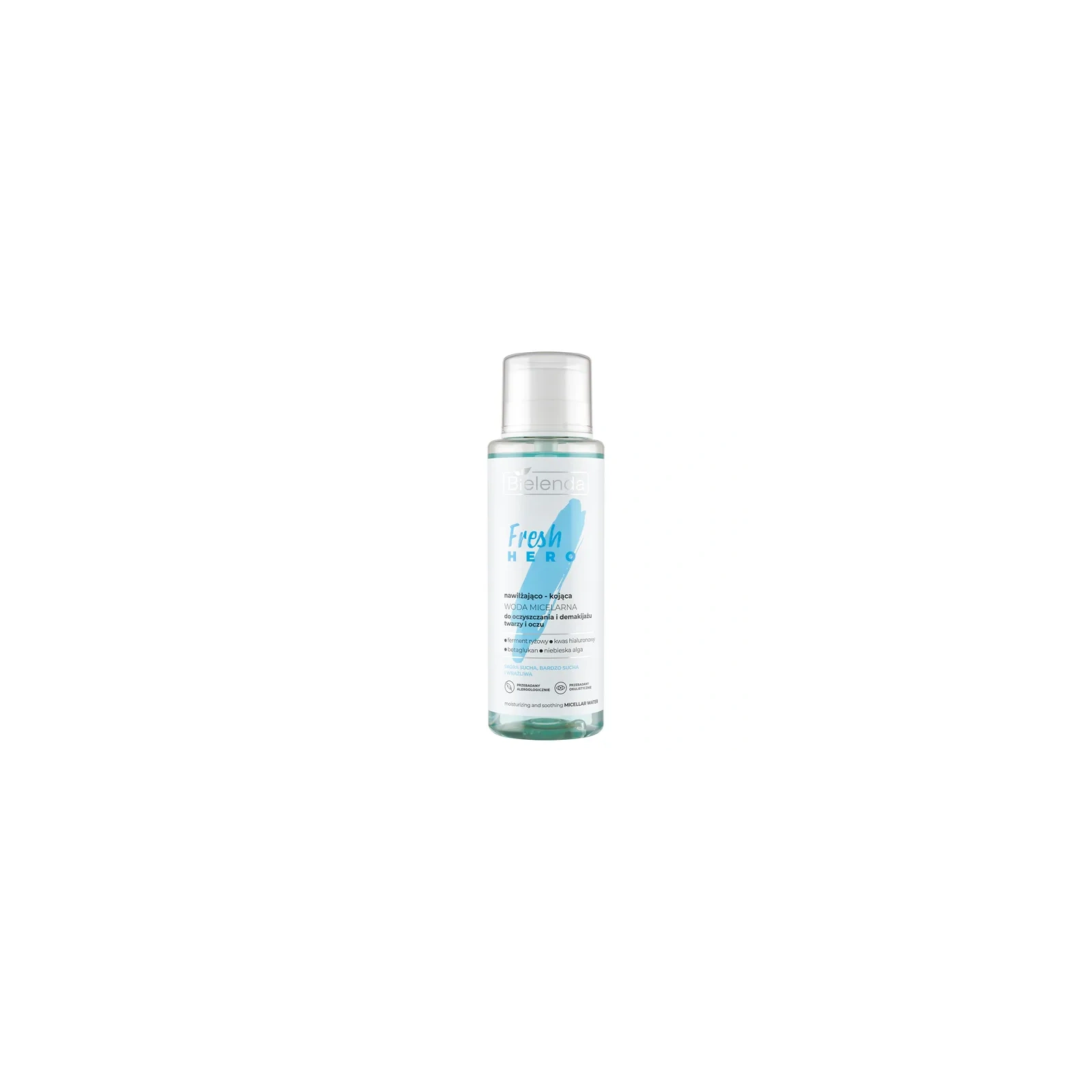 BIELENDA Fresh Hero woda micelarna nawilżająca do demakijażu 400ml