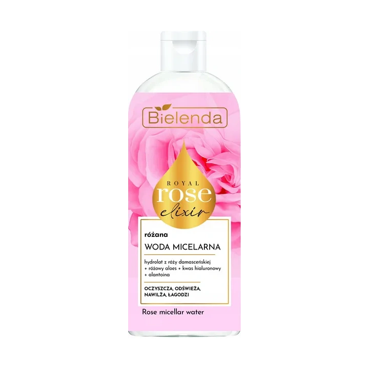 BIELENDA Royal Rose Elixir woda micelarna oczyszczająca Różana 400ml