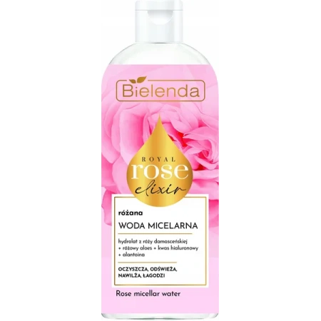BIELENDA Royal Rose Elixir woda micelarna oczyszczająca Różana 400ml