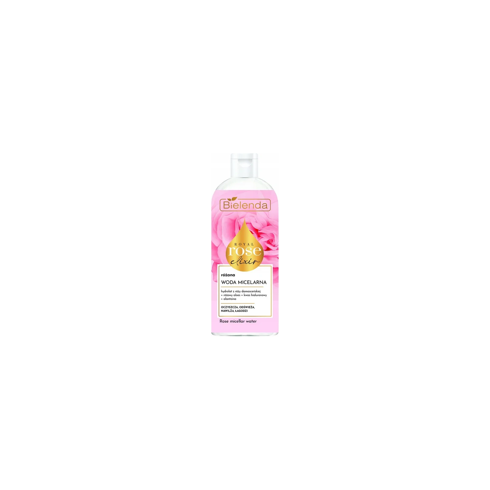 BIELENDA Royal Rose Elixir woda micelarna oczyszczająca Różana 400ml