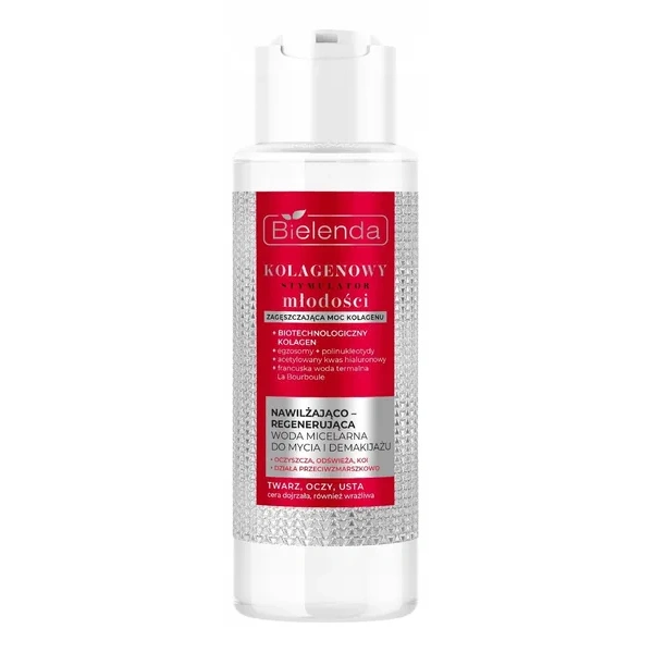 BIELENDA Kolagenowy Stymulator Młodości woda micelarna 400ml