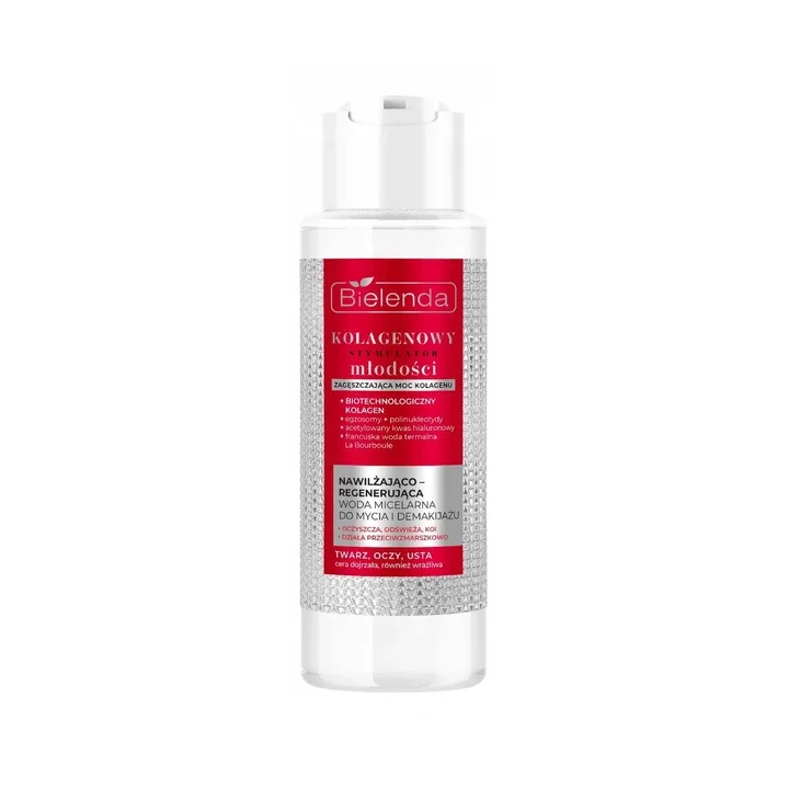 BIELENDA Kolagenowy Stymulator Młodości woda micelarna 400ml