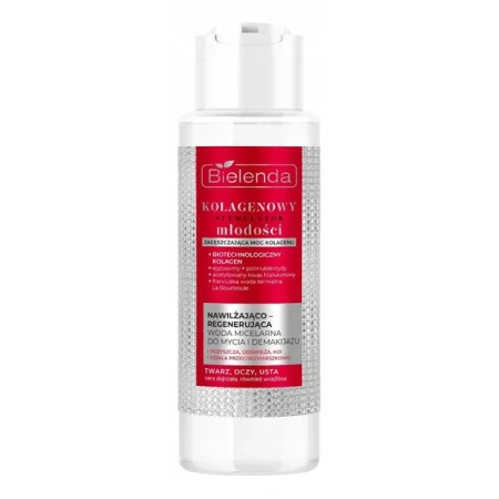 BIELENDA Kolagenowy Stymulator Młodości woda micelarna 400ml