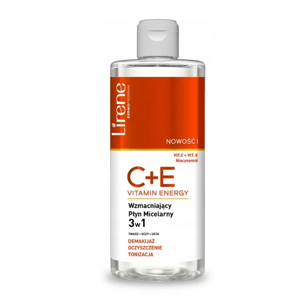 LIRENE Vitamin Energy C+e wzmacniający płyn micelarny 400ml