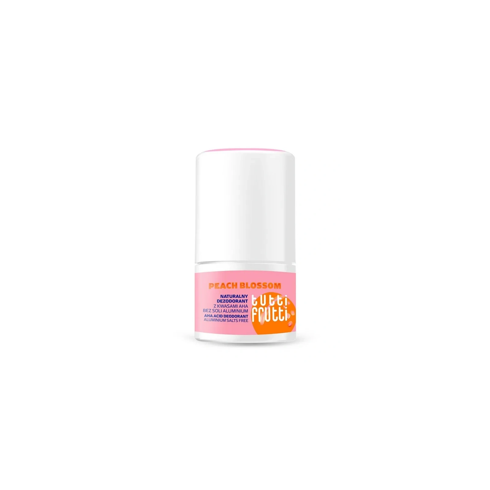 FARMONA Tutti Frutti naturalny dezodorant roll-on bez soli i aluminium Peach Blossom 50ml