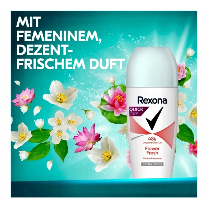 REXONA Women deo roll-on antyperspirant Flower Fresh 50ml