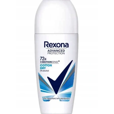 REXONA Women deo roll-on antyperspirant Advanced Protection Cotton Dry 72H 50ml