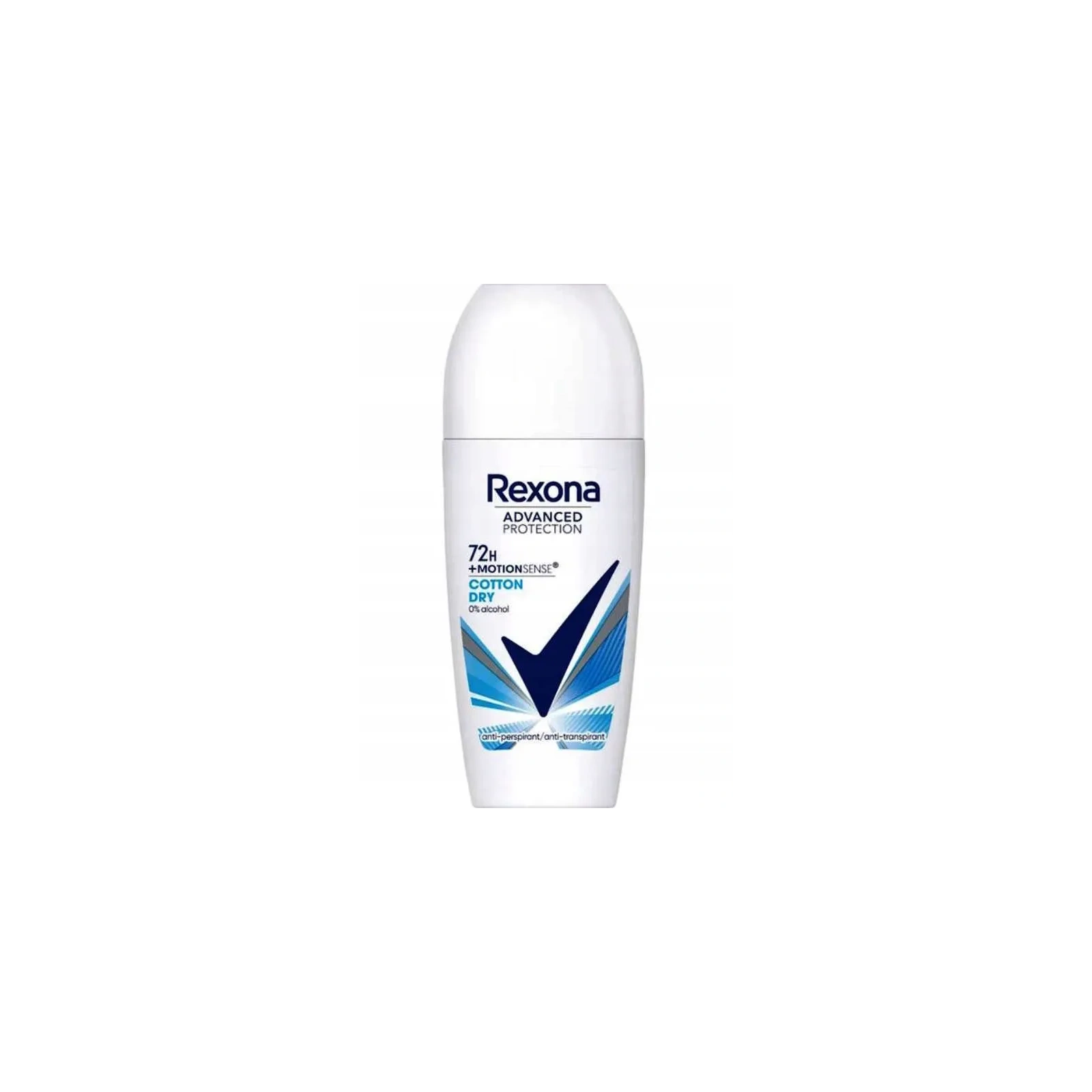REXONA Women deo roll-on antyperspirant Advanced Protection Cotton Dry 72H 50ml