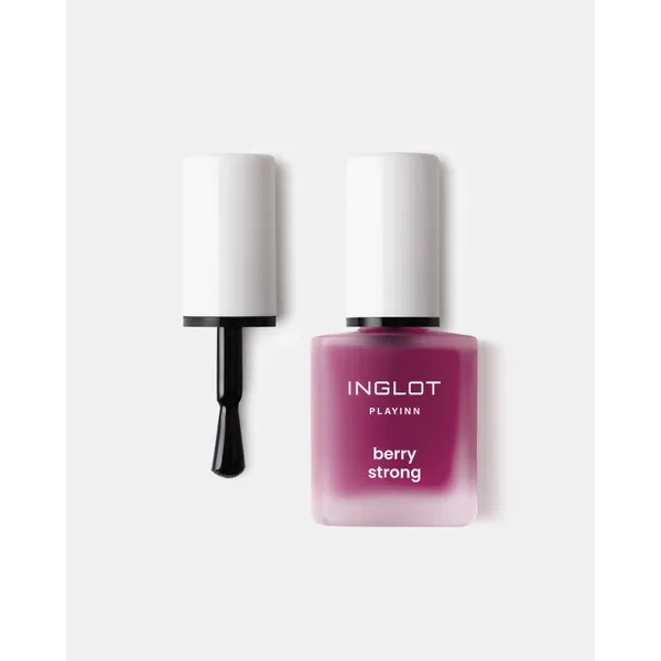 INGLOT Playinn odżywka do paznokci 28 Berry Strong 15ml