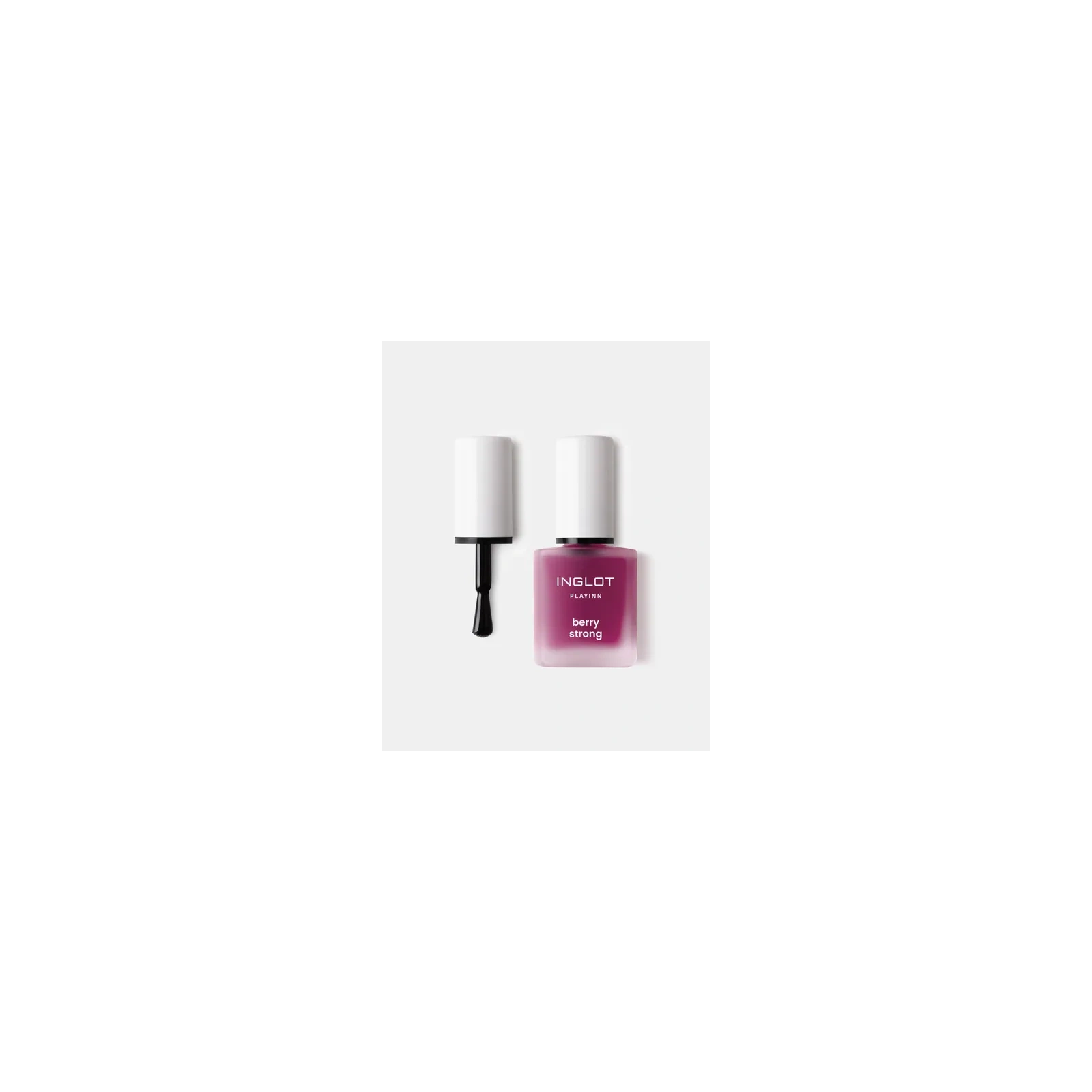 INGLOT Playinn odżywka do paznokci 28 Berry Strong 15ml