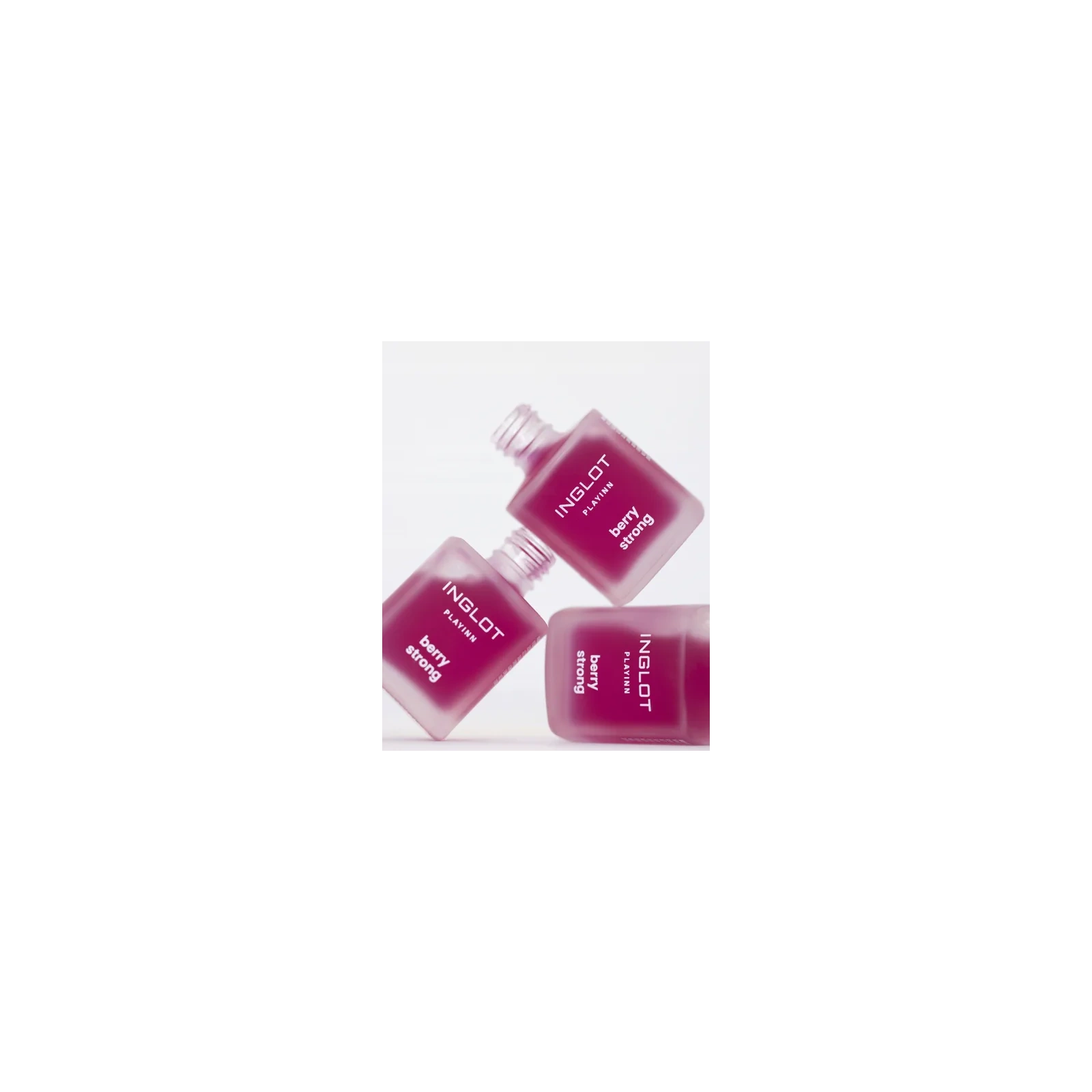INGLOT Playinn odżywka do paznokci 28 Berry Strong 15ml