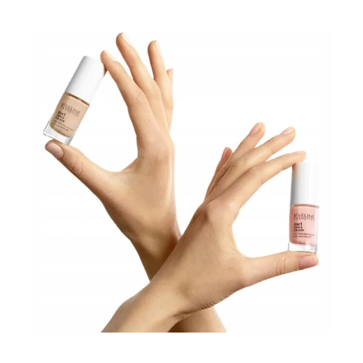 EVELINE Nail Therapy skoncentrowana odżywka do paznokci nawilżająca Latte 5ml