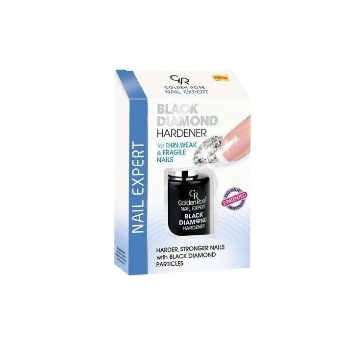 GOLDEN ROSE Nail Expert Black Diamond Hardener odżywka do paznokci 11ml