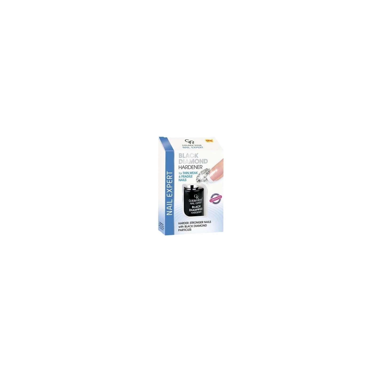 GOLDEN ROSE Nail Expert Black Diamond Hardener odżywka do paznokci 11ml