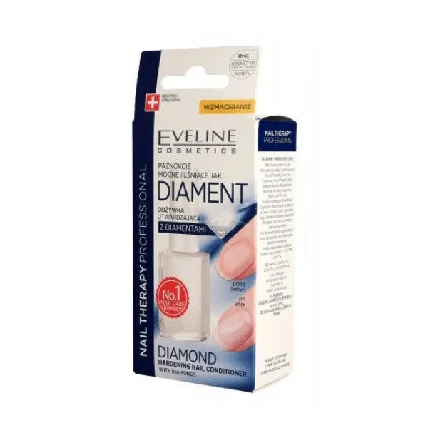EVELINE Nail Therapy odżywka do paznokci utwardzająca z Diamentem 12ml