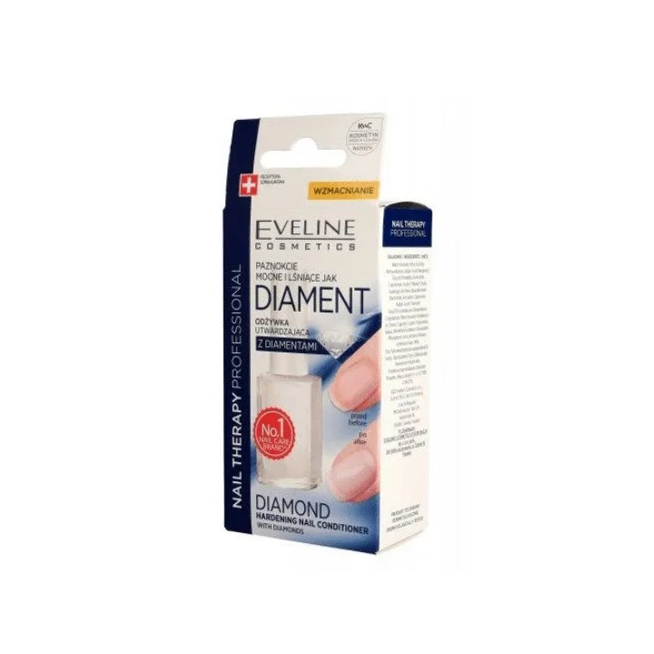 EVELINE Nail Therapy odżywka do paznokci utwardzająca z Diamentem 12ml