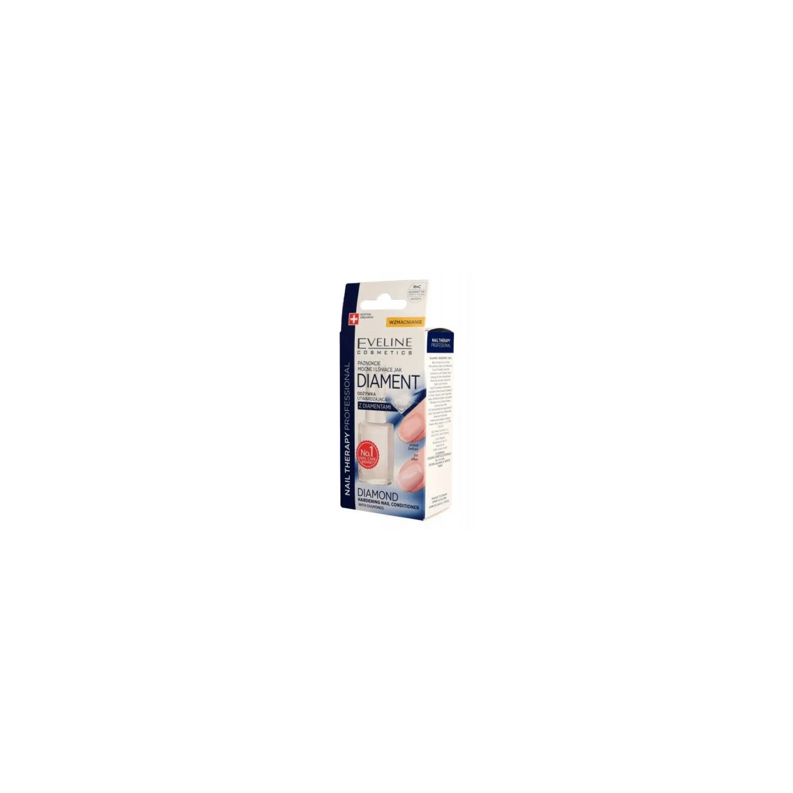 EVELINE Nail Therapy odżywka do paznokci utwardzająca z Diamentem 12ml
