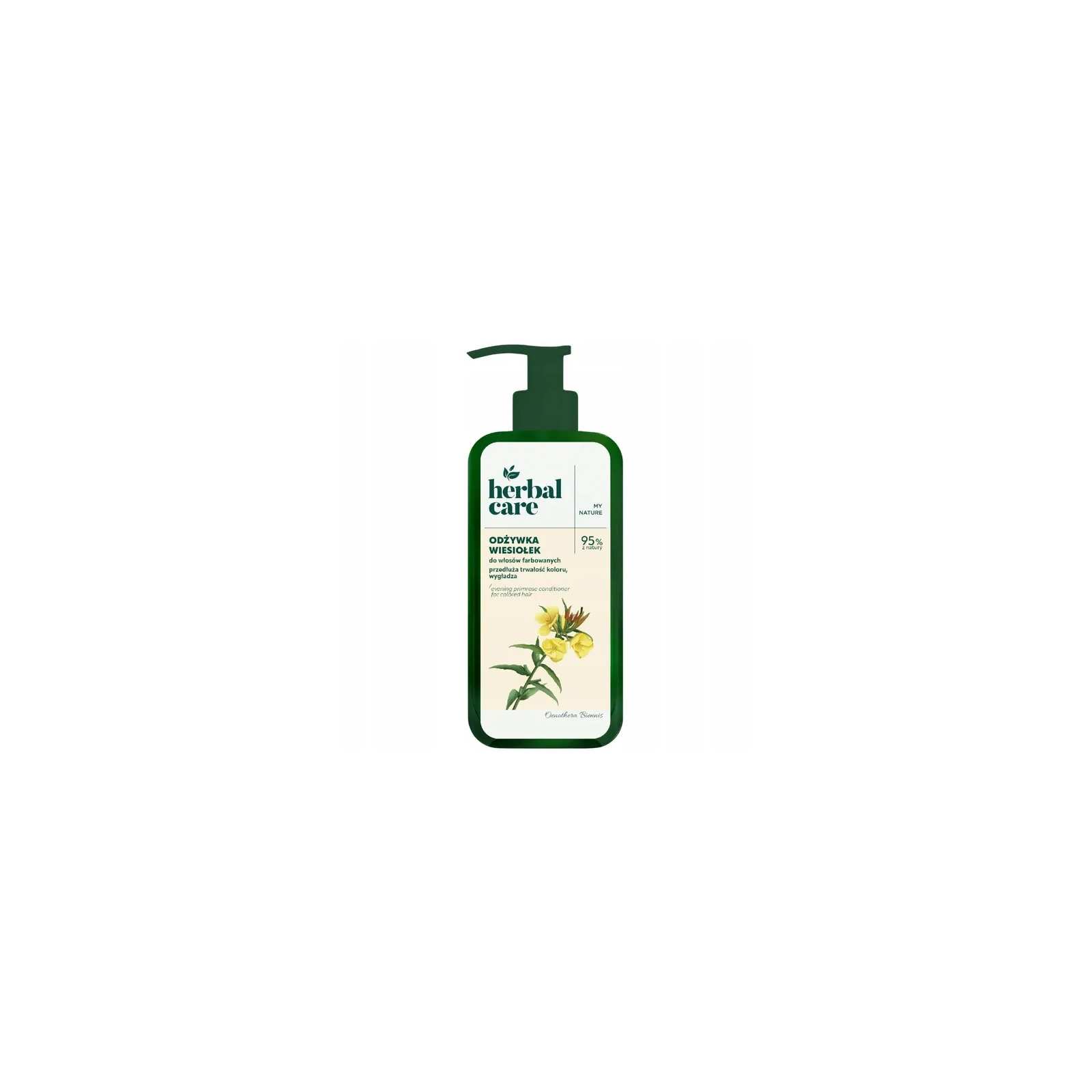 FARMONA Herbal Care naturalna odżywka do włosów farbowanych wygładzająca Wiesiołek 200ml