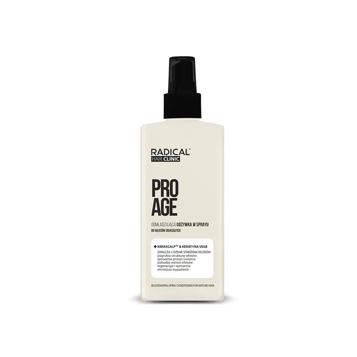 FARMONA Radical Hair Clinic Pro Age odżywka w sprayu do włosów dojrzałych 200ml