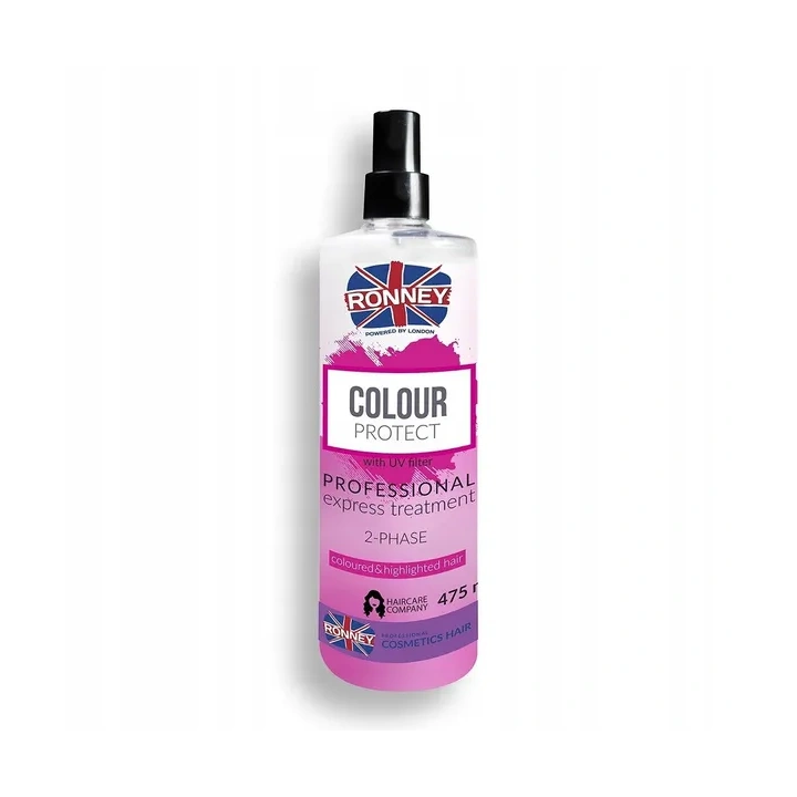RONNEY Express Treatment Color Protect odżywka dwufazowa do włosów farbowanych 285ml