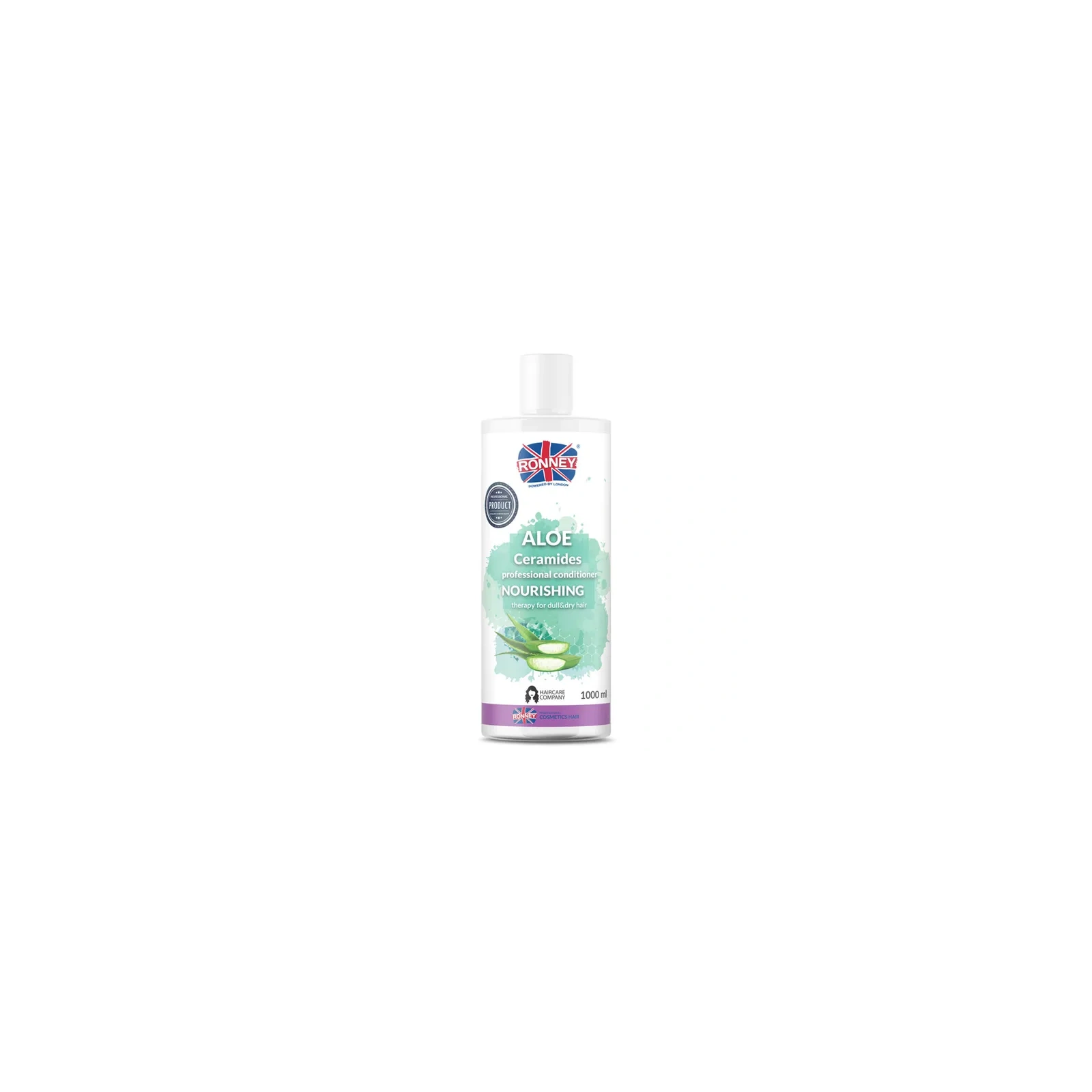 RONNEY Aloe Ceramides nawilżająca odżywka do włosów suchych i matowych 10000ml