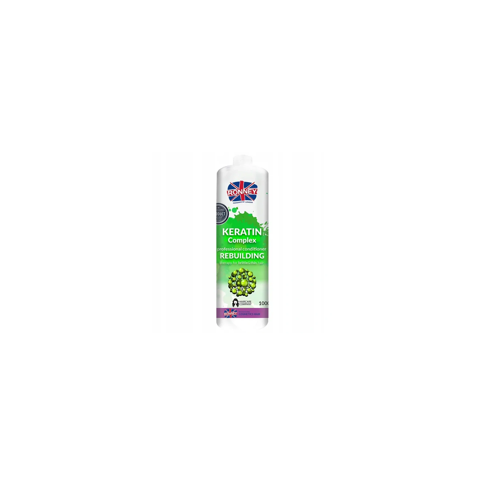 RONNEY Keratin Complex odbudowująca odżywka do włosów suchych i łamliwych 1000ml