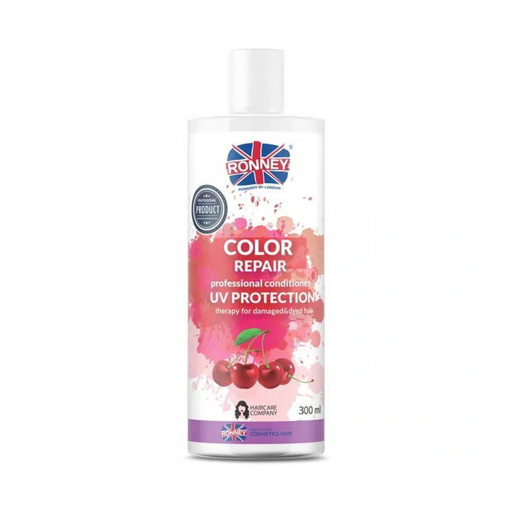 RONNEY Color Repair Cherry UV Protection odżywka do włosów farbowanych 300ml