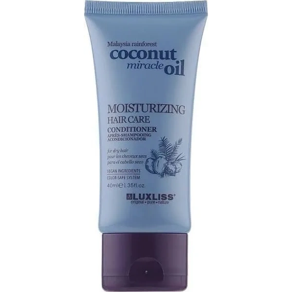 LUXLISS Coconut Miracle Oil odżywka do włosów nawilżająca 40ml