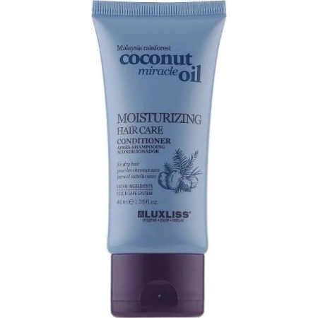 LUXLISS Coconut Miracle Oil odżywka do włosów nawilżająca 40ml
