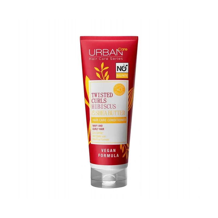 URBAN CARE Twisted Curls Hibiscus & Shea Butter odżywka do włosów falowanych i kręconych 250ml