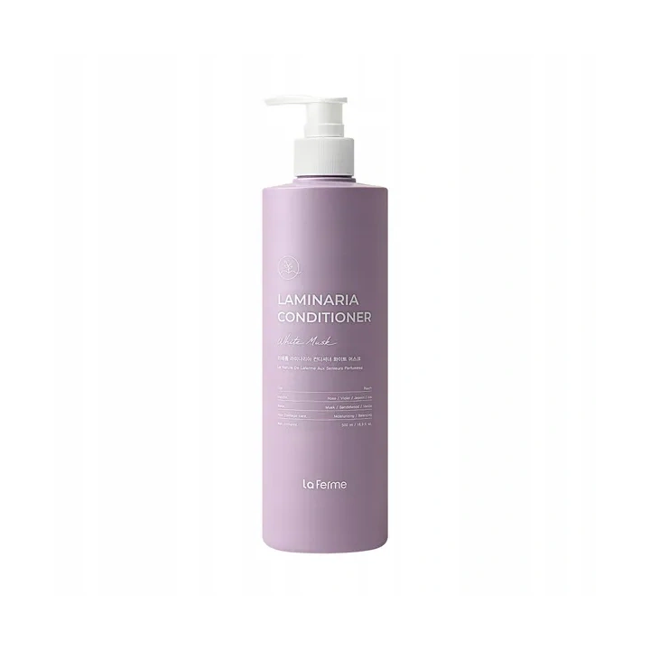 LA FERME Laminaria odżywka do włosów z algami White Musk 500ml