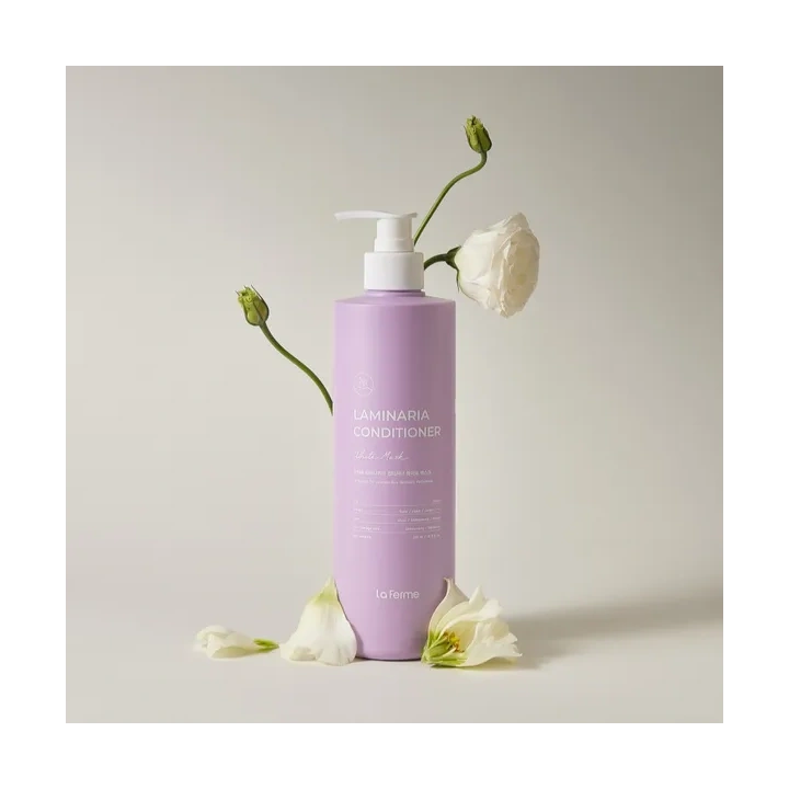 LA FERME Laminaria odżywka do włosów z algami White Musk 500ml