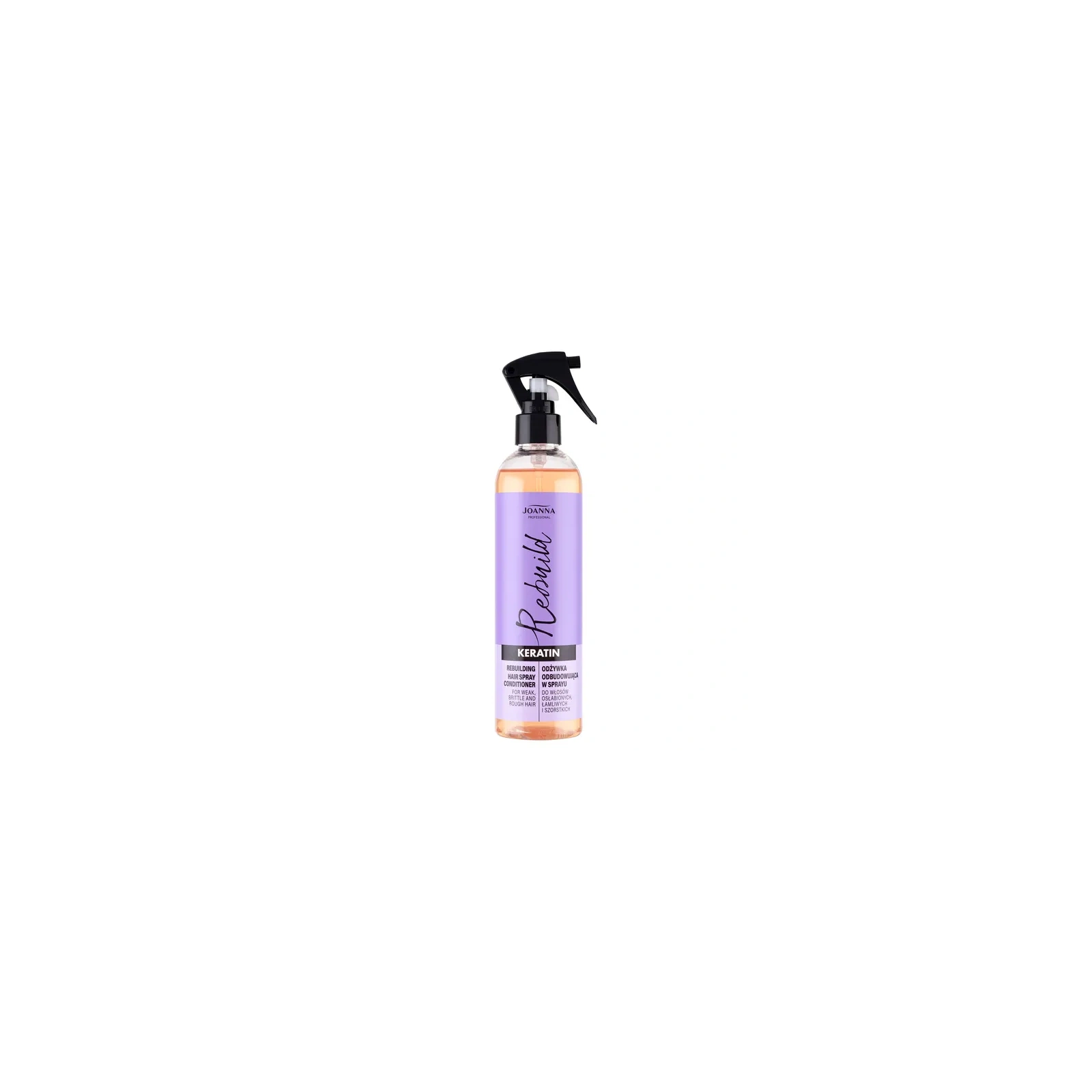 JOANNA PROFESSIONAL Keratin odżywka do włosów w sprayu odbudowująca 500g