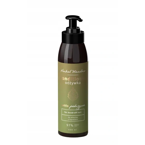 HISKIN Herbal Meadow przeciwłupieżowa odżywka do włosów Pokrzywa 400ml