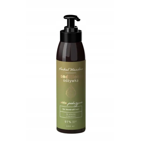 HISKIN Herbal Meadow przeciwłupieżowa odżywka do włosów Pokrzywa 400ml