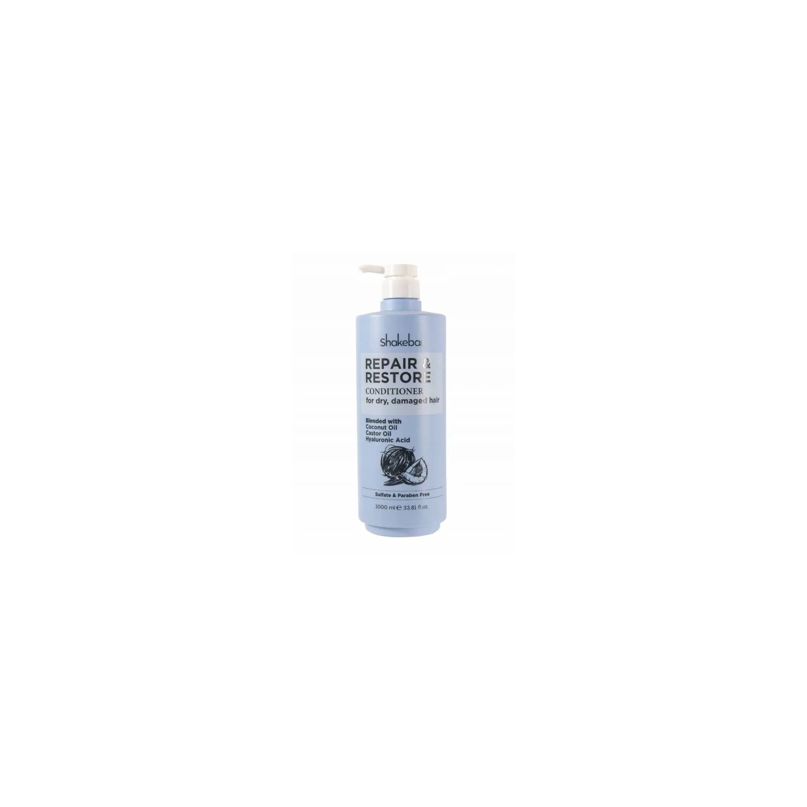 SHAKEBAR Repair & Restore odżywka do włosów suchych i zniszczonych 1000ml 