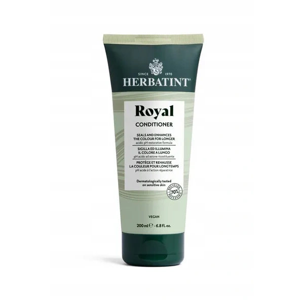 HERBATINT Bio Organic Royal odżywka do włosów farbowanych Królewska 200ml 