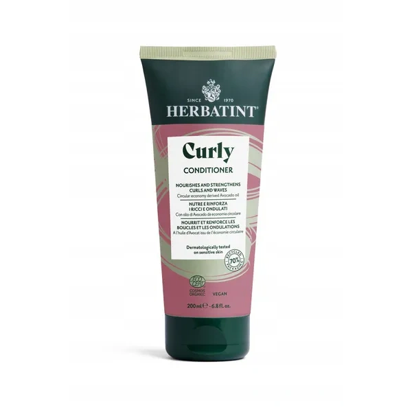 HERBATINT Bio Organic Curly odżywka do włosów kręconych 200ml 